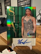 2025 Leaf Metal Women of Sport Kiki Iriafen #/3 SLAY Auto