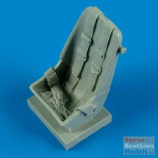 QBT32135 1:32 Quickboost Bf 109F Early Seat with Safety Belts