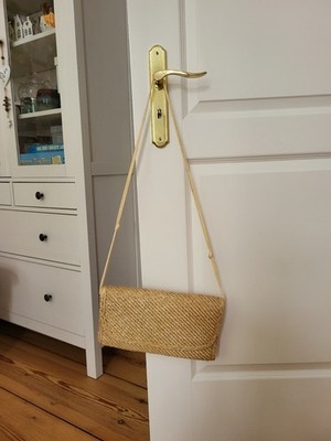 Flechttasche Vintage-Look Sommer guter Zustand