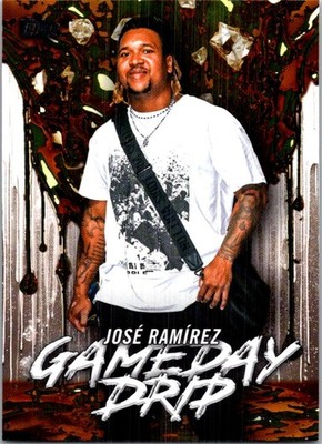 2026 Topps #GD-18 Jose Ramirez Gameday Drip