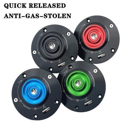 Key Lock Gas Cap For VMAX 09-16 FZ16 11-15 TDM900A 04-10 Anti Theft Aluminum