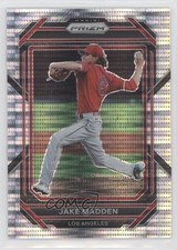 2023 Panini Prizm Pulsar Prizm Jake Madden #61 0c1h