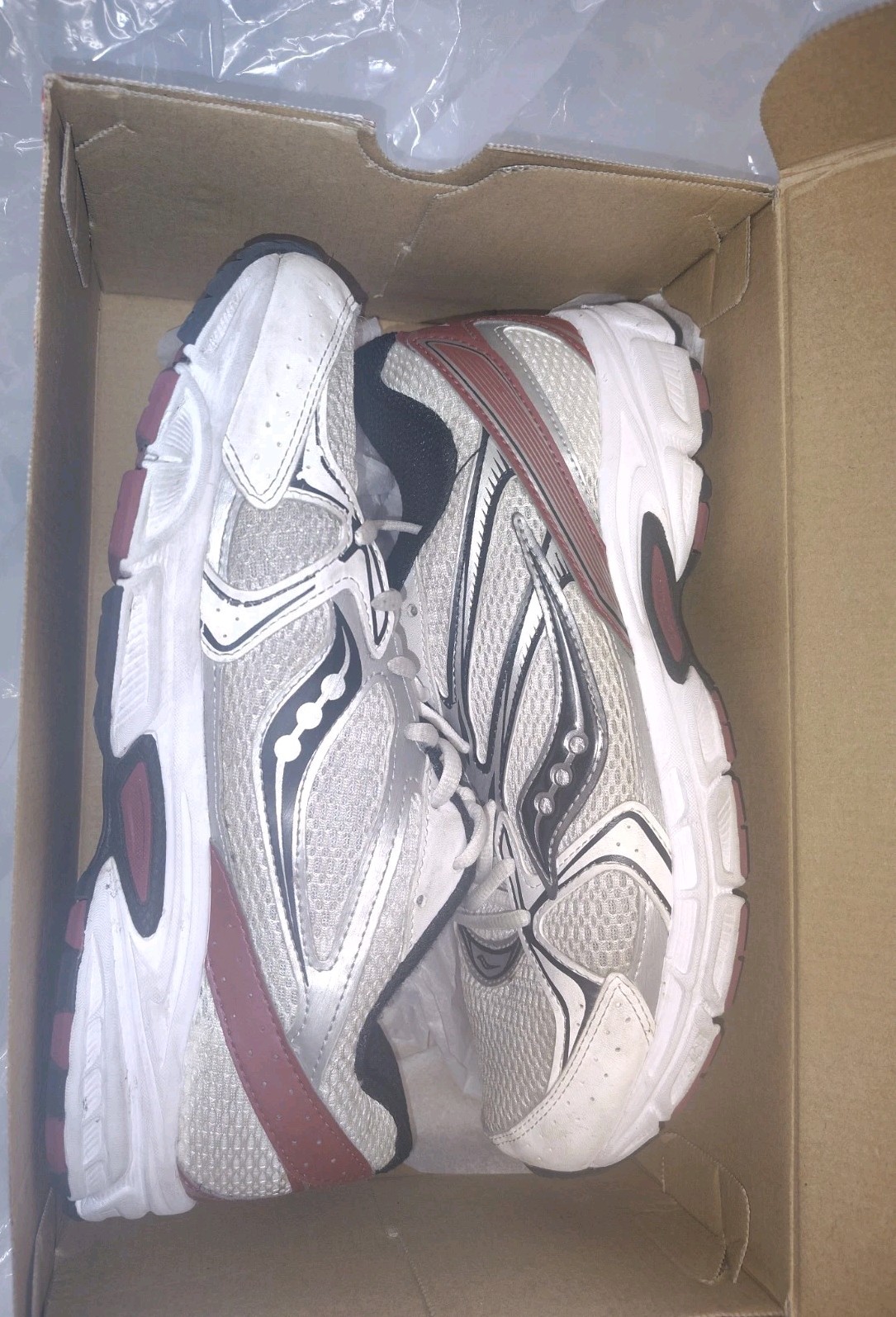 White & Red Men's Us 10 - New Style S70812-17