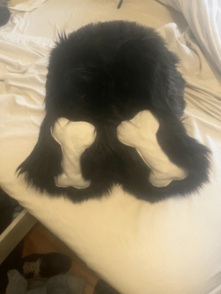 Cabeza de fursuit Bone Dog prefabricada por Soarin Saber Studios. Foto 2 de 4