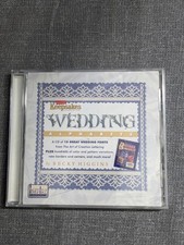 Creative Keepsakes Wedding Alphabets CD Becky Higgins Digital Fonts Scrapbooking