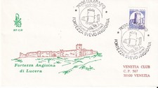 REPUBBLICA 1981 - FORTEZZA ANGIOINO DI LUCERA BUSTA FDC VENEZIA CLUB