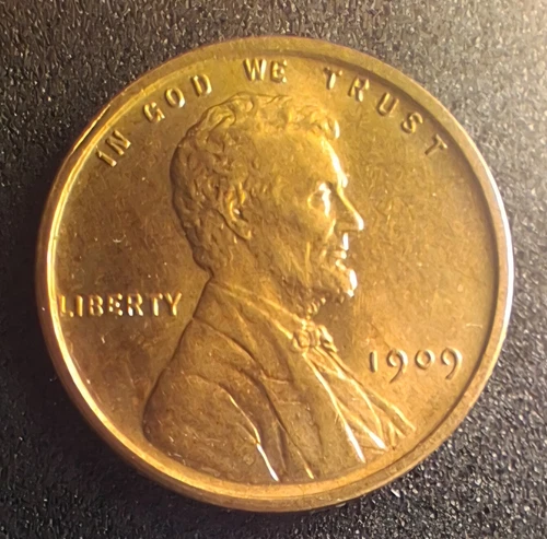 New Listing1909 Lincoln Wheat Small Cent Red UNC Lincoln Wheat US One Cent Coin