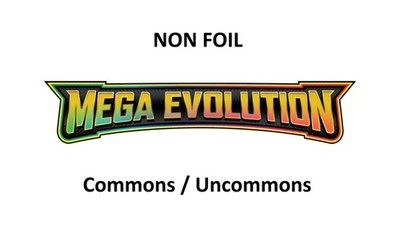 Pokémon - ME01 Mega Evolution - Non Foil Common/ Uncommon/ Rare Karten - Einzeln