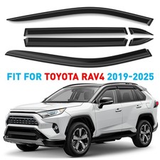 Side Window Deflectors Rain Guards for 2019-2025 Toyota RAV4