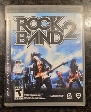 Rock Band 2 (Sony PlayStation 3, PS3, 2008) Complete CIB w/ Manual Excellent Con