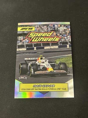 2025 TOPPS CHROME FORMULA 1 - 1975 SPEED WHEELS - ISACK HADJAR (RC) #75-VCARB F1