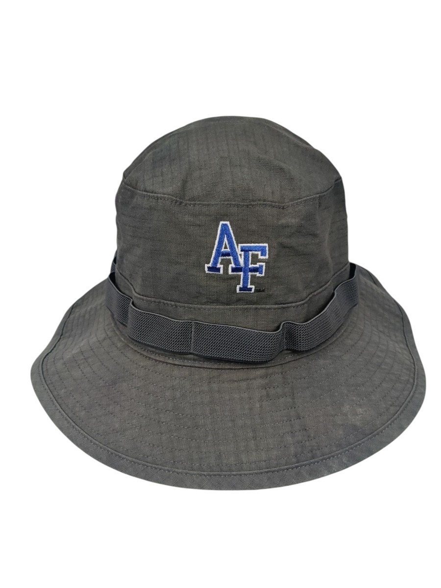 Nike Dri Fit Air Force Grey Camo Bucket Hat Mens L/XL