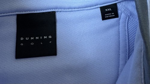 Dunning Golf Men’s 1/4 Zip Pullover Size 2XL NWOT Blue, Casual Activewear - Picture 4 of 6