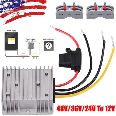 DC 48V 36V to DC 12V 20A 240W Waterproof Converter Step Down Voltage Regulator