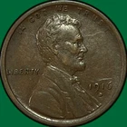 1916-D Lincoln Wheat Cent Choice Extremely Fine XF+ Coin #35147