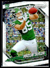 9475J 2025 Panini Prizm #329 Mason Taylor White Disco