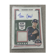 Panini 2022 Theodore Gillen RC Auto Mem #SSS-TG /299