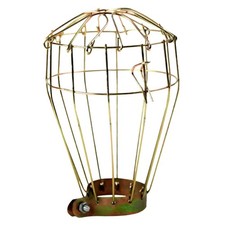 Reptile Heat Lamp Guard Gold Multi Purpose Sturdy Supplies Convenient Gifts