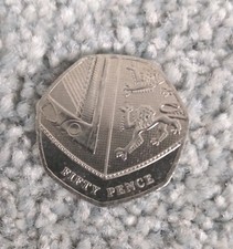 2020 Royal Shield of Arms 50p coin Fifty pence coin – Circulated