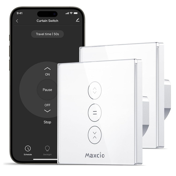 Smart Rolladen Zeitschaltuhr Maxcio 2 Pack Wlan Schalter Alexa Google Home App-image