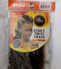 Marley Twist Braiding Hair Afro Kinky Curly Crochet Braids Extensions 18"