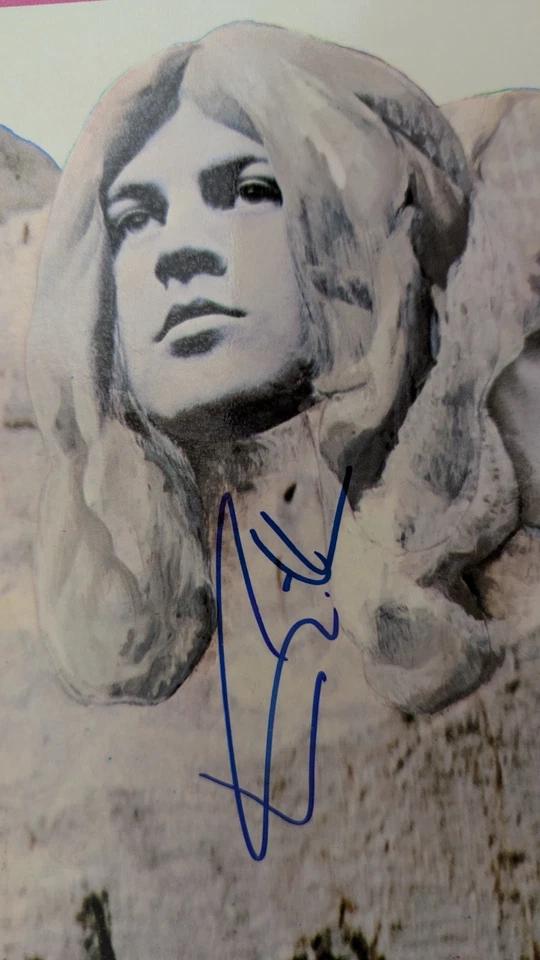 Autogramm von Ian Gillan LP Deep Purple In Rock 1970 Original!!! - Bild 2 von 4