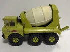 Mighty Tonka XMB-975 Concrete Cement Mixer Truck Lime Green See Description