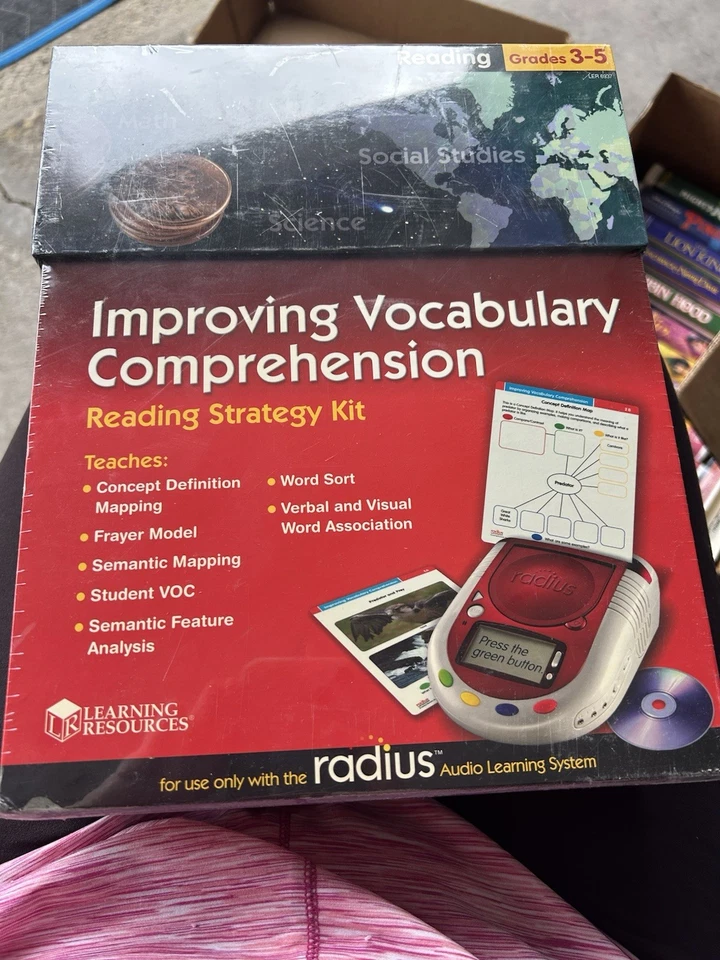 Sistema de radio de recursos de aprendizaje - 2 máquinas + 15 juegos de lectura y ESL Foto 3 de 4