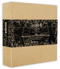 Graphic 45 Deconstructed Trifold Waterfall Folio Album-Kraft