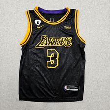 LA Lakers  2020 Nike Jersey Davis Size 44 Length+4 Kobe salute City  Swingman