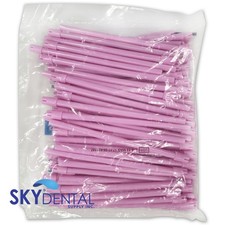 up to 4500 Dental Saliva Ejectors Suction Ejector Pink w/Pink tips Made in Italy