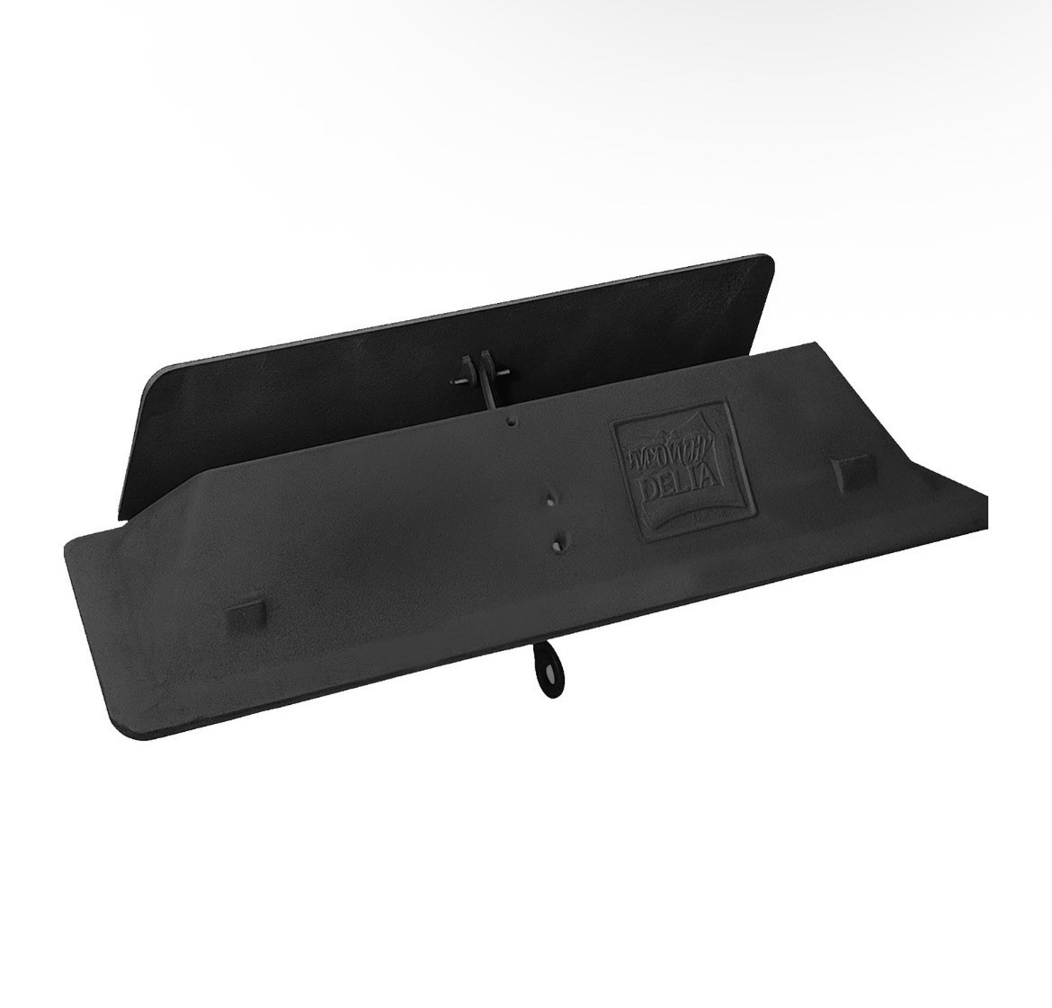 1 Vestal 36" In-Throat Fireplace Damper Cast Iron 5 Position Poker Control Black