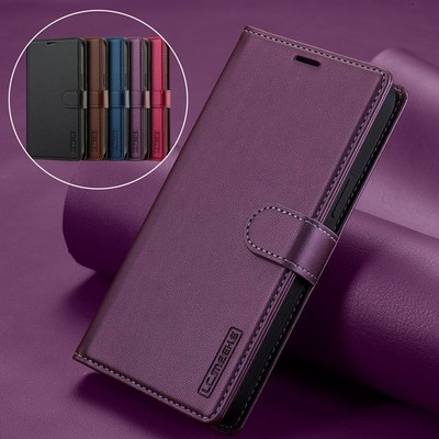 For Samsung Galaxy S26 Ultra S25-S23 Removable Flip Stand Wallet Case W/ Strap