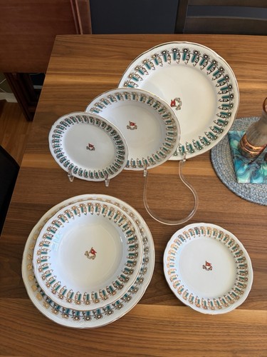 RMS Titanic Wisteria Chinaware by J. Peterman. 6pc set
