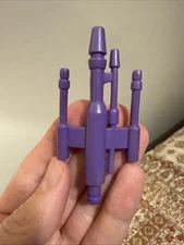 Vintage 1990 TMNT Technodrome Purple Laser Gun Cannon part