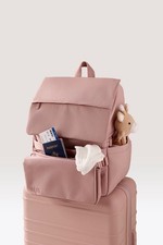 Beis Ultimate Diaper Backpack in Atlas Pink