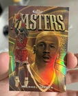 1997-98 Topps Finest Masters Michael Jordan #154 GOLD REFRACTOR 116 / 289