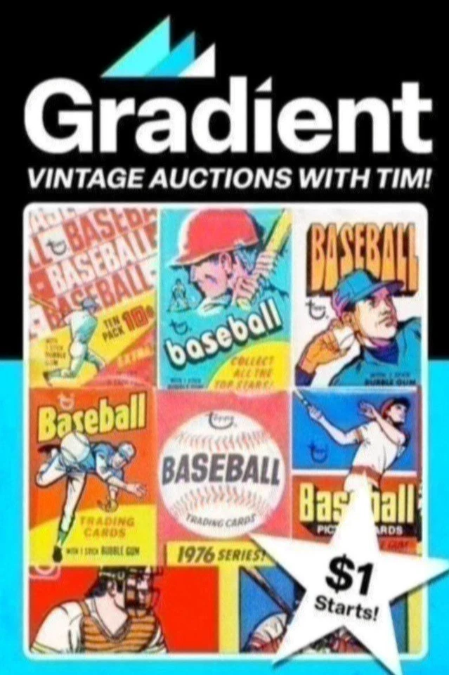 $1 Start Vintage Singles with Tim and Doug Rookies Stars and Lots Show #122