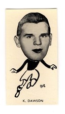  Scottish Footballers Soccer Cigarette Card 1938 #22 Ken Dawson