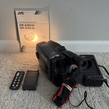 JVC GR  AX810U VHS-C Compact VHS Camcorder Video Camera VCR Transfer TESTED
