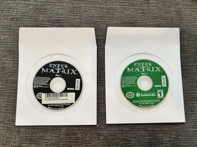 Enter the Matrix (Nintendo GameCube, 2003)- Discs Only
