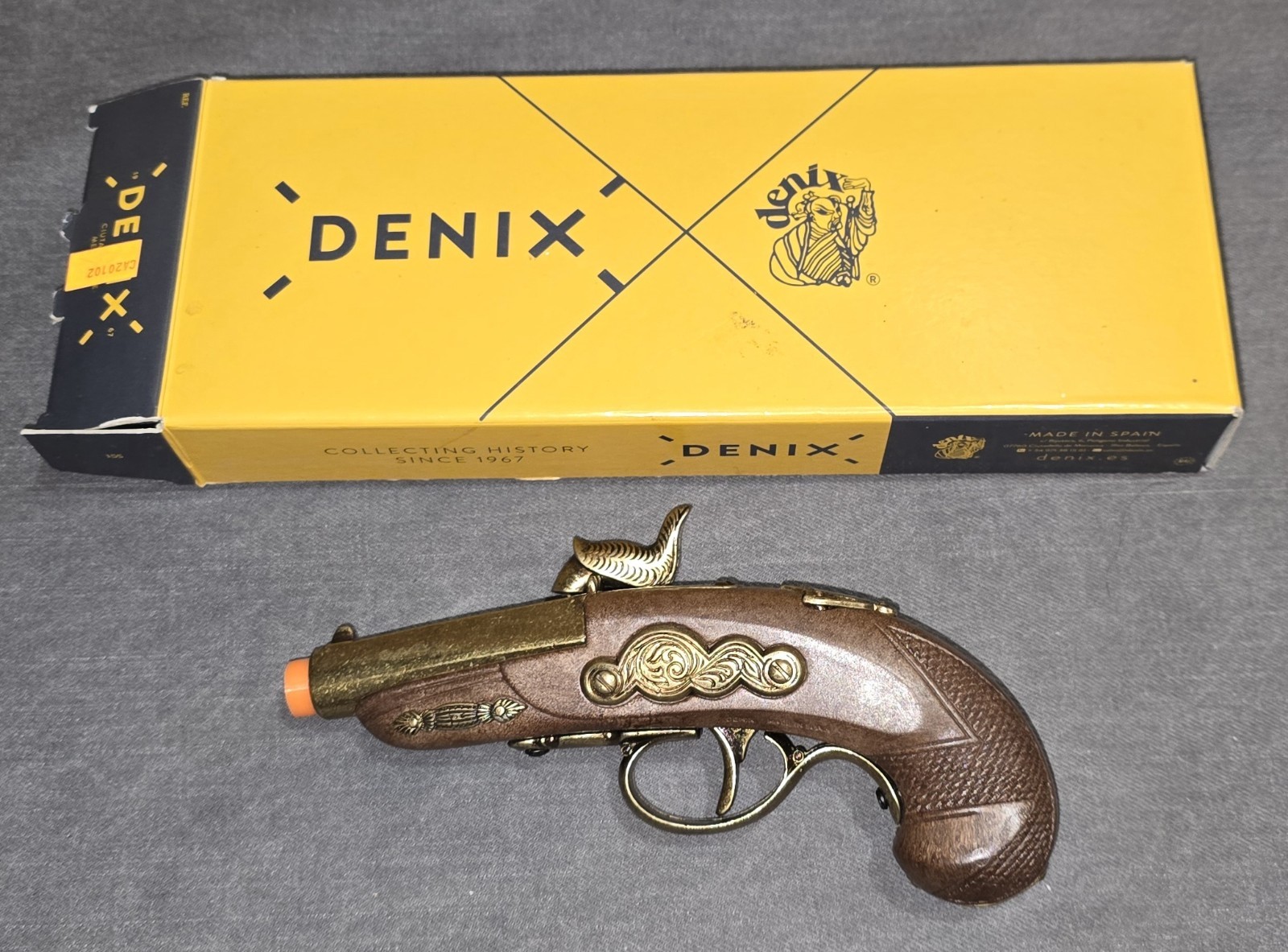 1862 Baby Philadelphia Derringer - Civil War Lincoln Assassination Denix Replica
