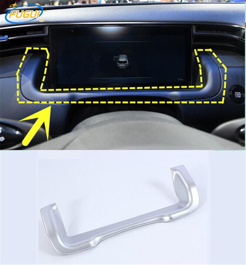 For Hyundai Tucson 2022-2024 Silver Dashboard Trim Cover Frame Accessories