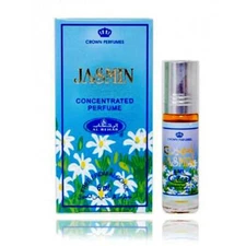 Jasmin - 6ml (.2 oz) Perfume Oil by Al-Rehab Alcohol free 2 PACK
