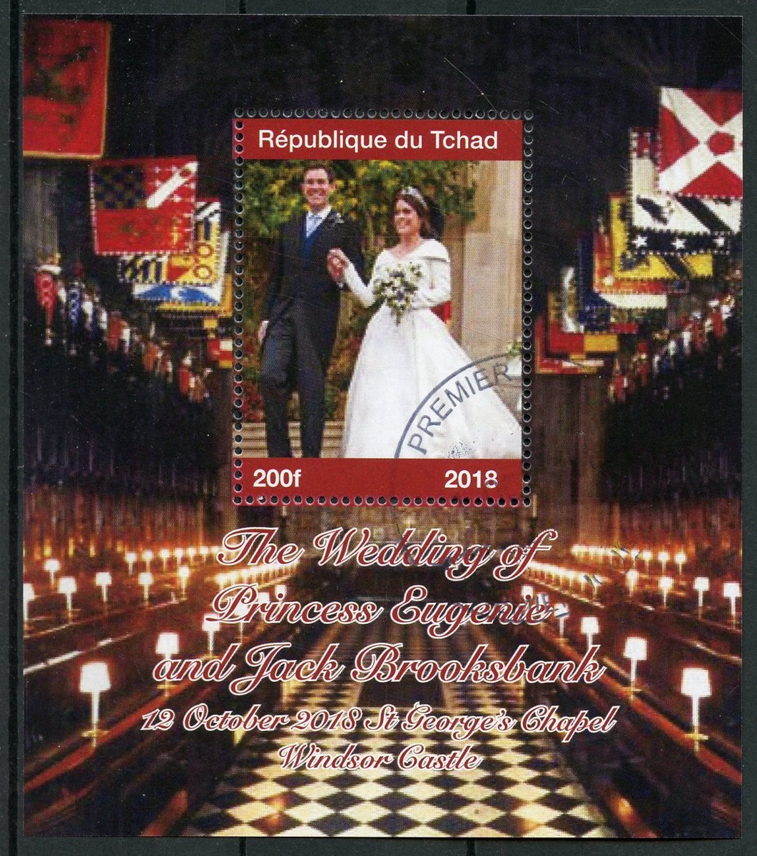 Princess Eugenie Celebrity Wedding Dresses 2018 Chad 2018 CTO