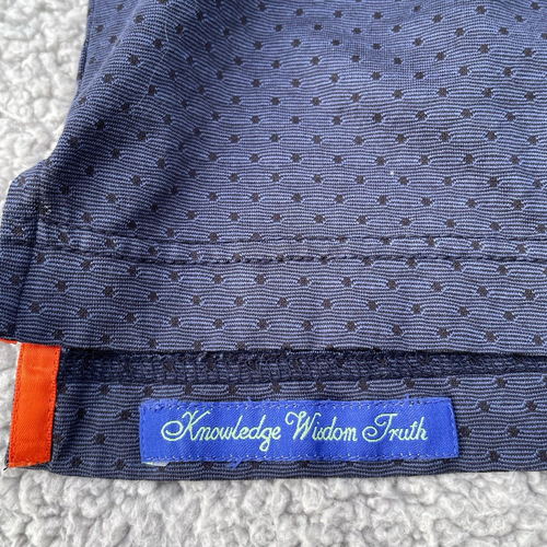 Robert Graham Polo Shirts Mens 2XL Drak Purple Paisley Collar Pullover Hiking - Picture 10 of 14