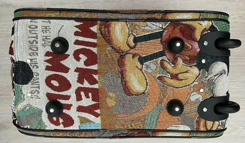 Disney Mickey & Minnie Overnight Bag Stylish Travel Tote Perfect for Disneyland - Picture 5 of 13