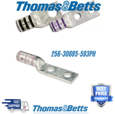 Lot Of 5 Thomas & Betts 256-30695-593PH WITH PEEP HOLE Max 35kV, Wire Size 1/0AW