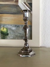 Antik Kerzenleuchter Kerzenst&auml;nder Art D&eacute;co Leuchter versilbert