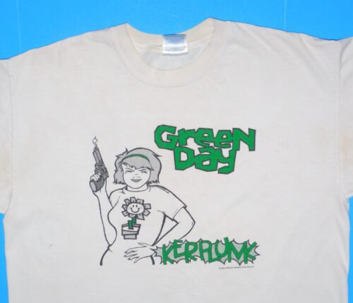 CAMISETA GREEN DAY KERPLUNK LOOKOUT RECORDS ORIGINAL X-LARGE 1992!!!!!! - Imagen 1 de 6